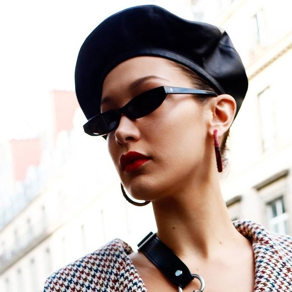 VINTAGE SMALL SLIM SUNGLASSES NWOT - Picture 3 of 5